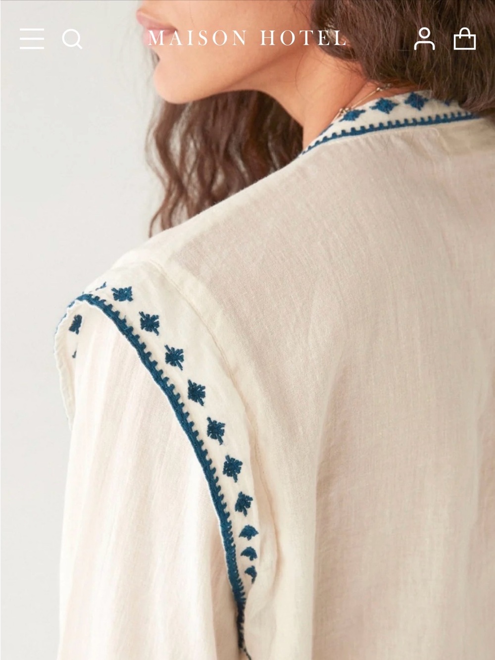 Maison Hotel PHILIPPA BLOUSE
PANNA COTTA - Picture 7 of 11